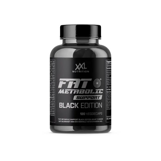 XXL Nutrition Fat Metabolic Support Black Edition - 120 Kapseln