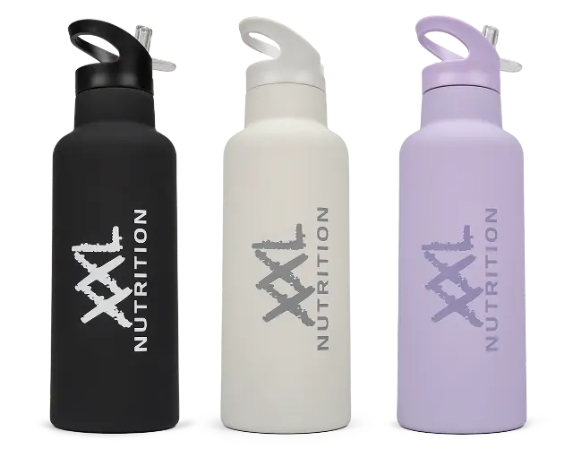 XXL Nutrition Insulated Straw Bottle