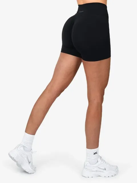 XXL Nutrition Sculpt Seamless Shorts - Black