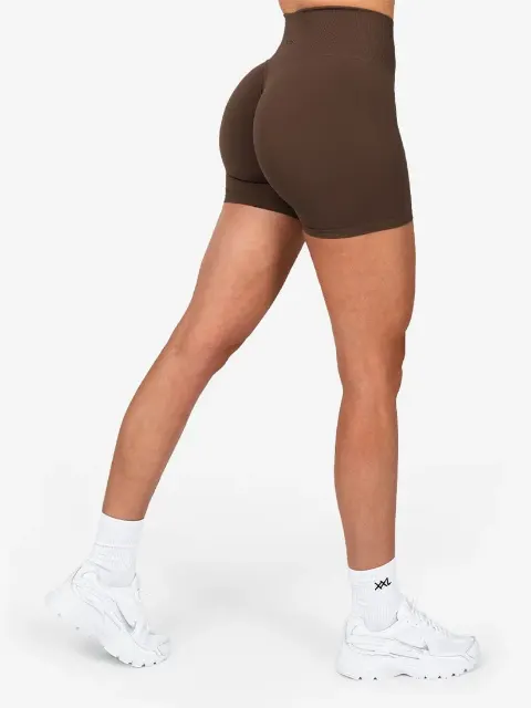 XXL Nutrition Sculpt Seamless Shorts - Brown